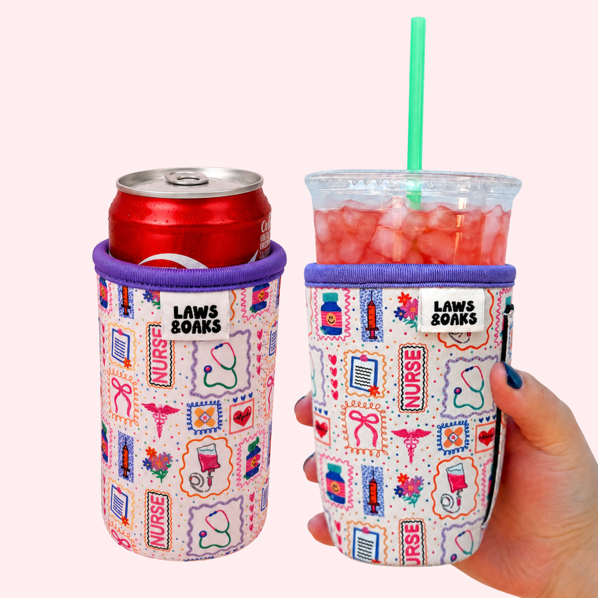 Scrubs & Sips Drink Sleeve